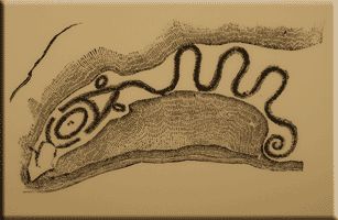 Snake Mound Old Diagram